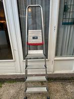 Aluminium Trap - Stevig en Betrouwbaar, Doe-het-zelf en Verbouw, Ladders en Trappen, Ophalen, Gebruikt, Trap, Minder dan 2 meter