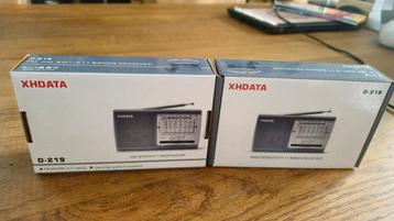 XHDATA D219 compacte wereldontvanger FM, AM, Kortegolf beschikbaar voor biedingen