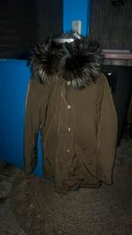 Leger groen Woolrich dames parka size s, Ophalen of Verzenden, Zo goed als nieuw, Groen