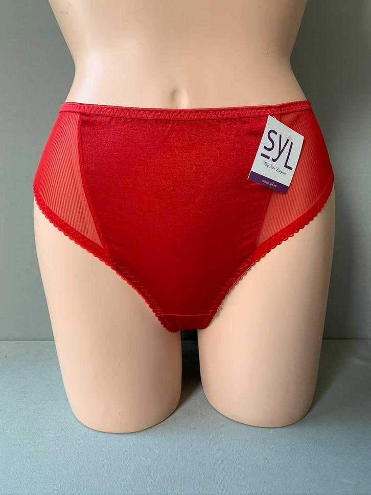 Syl string maat 40 - 42 - 44 - 46 - 48 - 50 - 54 kali red, Kleding | Dames, Ondergoed en Lingerie, String, Rood, Verzenden