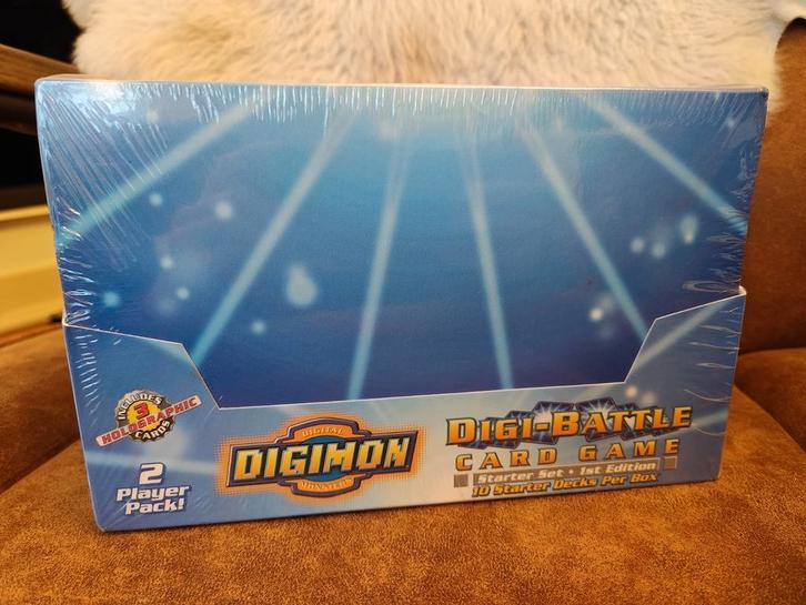 [Digimon] Digi-Battle - Starter Set - 1st Ed. - Sealed box, Hobby en Vrije tijd, Verzamelkaartspellen | Overige, Nieuw, Boosterbox