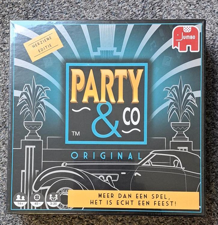 Party & Co Original - Jumbo, Hobby en Vrije tijd, Gezelschapsspellen | Bordspellen, Nieuw, Vijf spelers of meer, Ophalen of Verzenden