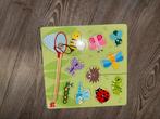 Houten Magneetpuzzel Insecten, Kinderen en Baby's, Speelgoed | Educatief en Creatief, Ophalen, Zo goed als nieuw, Puzzelen