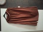 Dames rok bruin L, Kleding | Dames, Rokken, Ophalen of Verzenden, Zo goed als nieuw, Bruin, Onder de knie