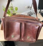 Ruiter schooltas, Sieraden, Tassen en Uiterlijk, Tassen | Schooltassen, Bruin, Aktetas of Boekentas, Ophalen of Verzenden, Leer