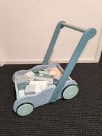 Little Dutch loopwagen met blokken en hamer bankje., Kinderen en Baby's, Speelgoed | Houten speelgoed, Ophalen, Zo goed als nieuw