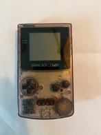 Gameboy Color Paars Transparant - Getest, Ophalen of Verzenden, Gebruikt, Game Boy Color