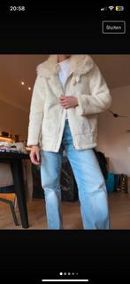 Faux fur coat, Zara, Maat 38/40 (M), Ophalen of Verzenden, Wit
