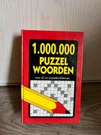 1.000.000 Puzzelwoorden Boek, Ophalen of Verzenden, 500 t/m 1500 stukjes, Zo goed als nieuw, Puzzelboek