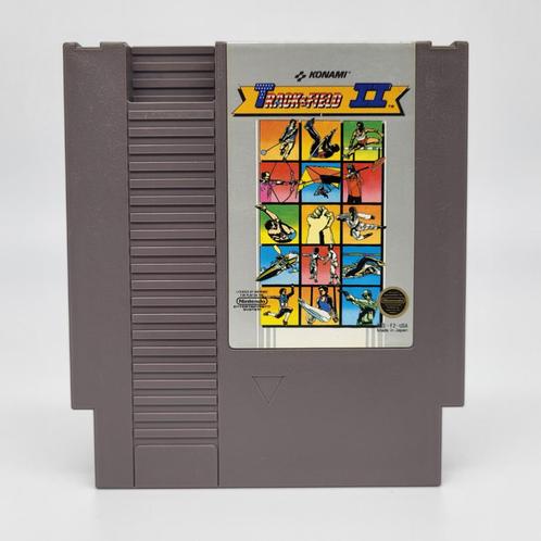 Track & Field II - Nintendo NES Cartridge - USA, Spelcomputers en Games, Games | Nintendo NES, Gebruikt, Sport, 2 spelers, Vanaf 3 jaar
