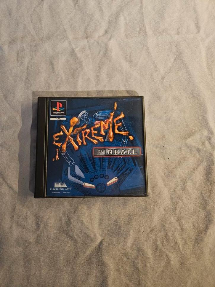 Extreme Pinball - Playstation 1, Spelcomputers en Games, Games | Sony PlayStation 1, Gebruikt, Simulatie, 1 speler, Vanaf 7 jaar