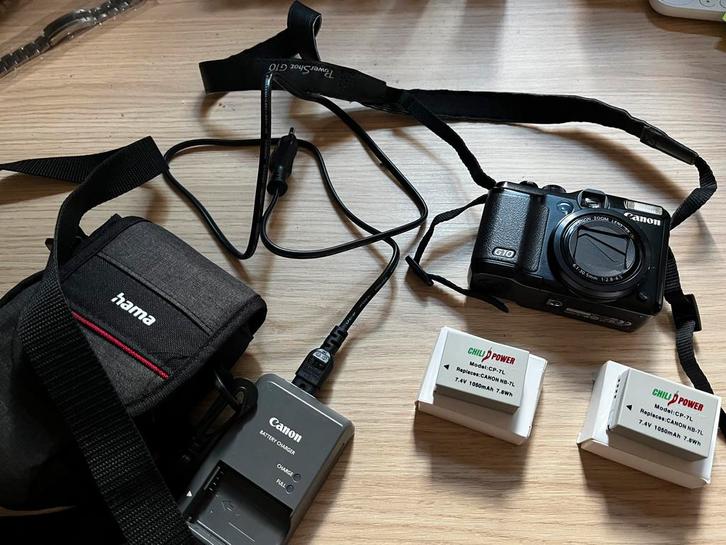 Canon Powershot G10, Audio, Tv en Foto, Fotocamera's Digitaal, Gebruikt, Canon, Ophalen of Verzenden