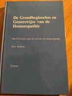 De grondbeginselen en geneeswijze van de homeopathie, Ophalen of Verzenden, Zo goed als nieuw