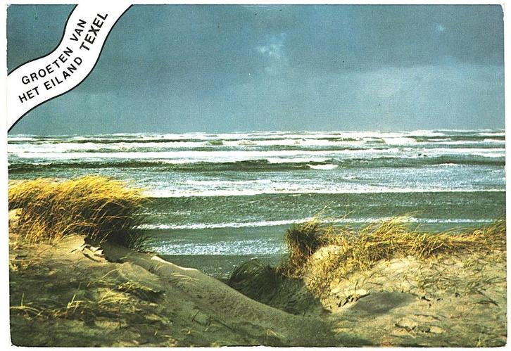 910105	Texel	1977	 	 	Gelopen met Postzegel, Verzamelen, Ansichtkaarten | Nederland, Gelopen, Waddeneilanden, 1960 tot 1980, Ophalen of Verzenden