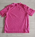 Leuk roze shirt met all over pailletten, maat 36, Ophalen of Verzenden, Korte mouw, Roze, Maat 36 (S)
