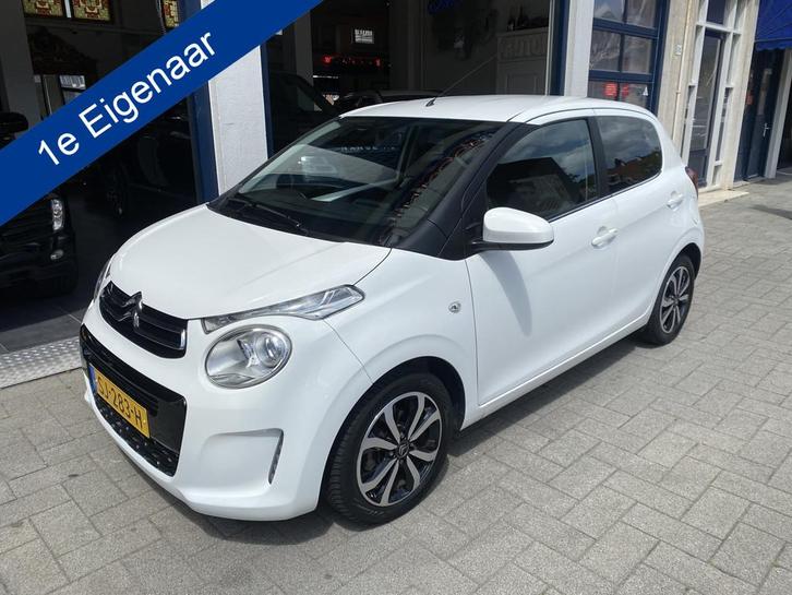 Citroën C1 1.0 VTi Shine AUTOMAAT/ 1 EIGENAAR (bj 2018), Auto's, Citroën, Bedrijf, Te koop, C1, ABS, Achteruitrijcamera, Airbags