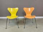 2 Fritz Hansen vlinderstoelen Arne Jacobsen gebruikte staat, Ophalen, Gebruikt, Metaal, Twee