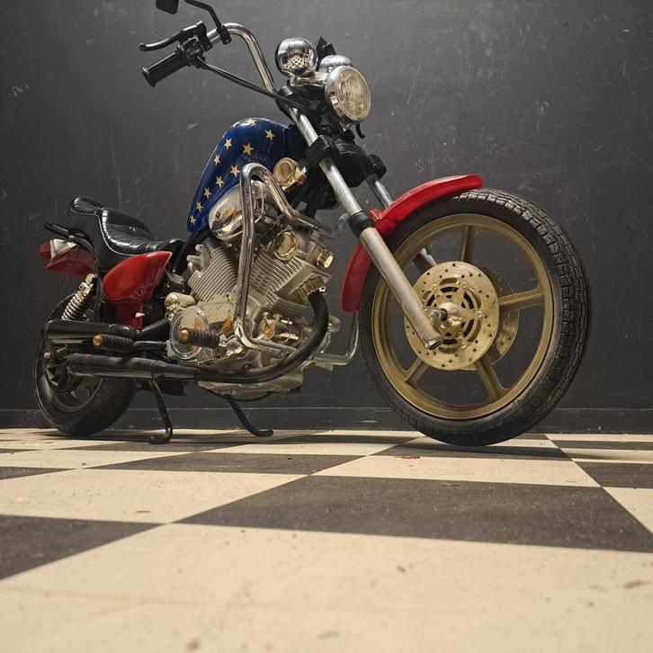 Easyrider chopper Suzuki virago Feber kindermotor, Verzamelen, Merken en Reclamevoorwerpen, Gebruikt, Gebruiksvoorwerp, Ophalen