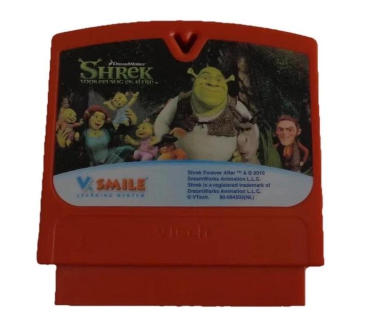 VTech V.Smile Motion Dreamworks Shrek spel cartridge, Kinderen en Baby's, Speelgoed | Vtech, Zo goed als nieuw, Verzenden