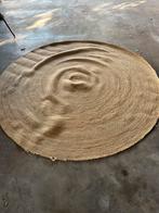 Rond jute kleed naturel 200cm, Gebruikt, Beige, Rond, 200 cm of meer