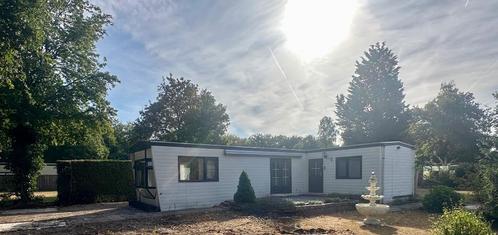 Kunststof L-Chalet 2 slaapkamers dubbelglas CV ( Ophalen )♦️, Caravans en Kamperen, Stacaravans, tot en met 4, Ophalen