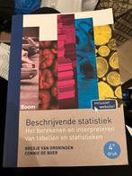 Connie van Boer - Beschrijvende statistiek, Ophalen of Verzenden, Zo goed als nieuw, Connie van Boer; Bregje van Groningen