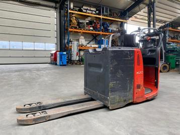Linde N20 2 ton Elektrische Orderpicker Meerijder Palletwage beschikbaar voor biedingen