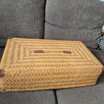 Rieten mand vintage, Huis en Inrichting, Woonaccessoires | Schalen en Manden, Ophalen, Gebruikt, Rechthoekig, Riet