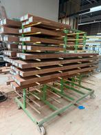 Rek voor Houtopslag, Ophalen, Overige houtsoorten, Minder dan 200 cm, Plank