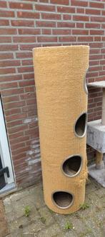 Zeer hoge krabton bruin 150cm hoog 43 diameter krabpaal, Ophalen, Zo goed als nieuw, Krabton