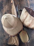 Tropenhelm Congo 1930 -1940 collectie Antropoloog, Ophalen of Verzenden
