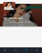 Alessia cara ticket za 14 juni tivoli, Eén persoon, Juni