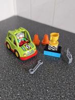 Duplo 10589 racewagen compleet, Complete set, Duplo, Ophalen of Verzenden, Zo goed als nieuw