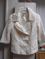 Crème kleurige blazer MNG Suit maat 42, Ophalen of Verzenden, Zo goed als nieuw, Maat 42/44 (L), Beige