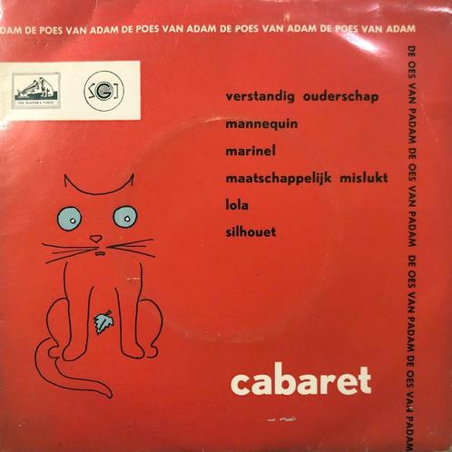 1962	Utrechts Studenten  Cabaret	De Poes Van Adam EP, Cd's en Dvd's, Vinyl Singles, EP, Humor en Cabaret, 7 inch, Verzenden
