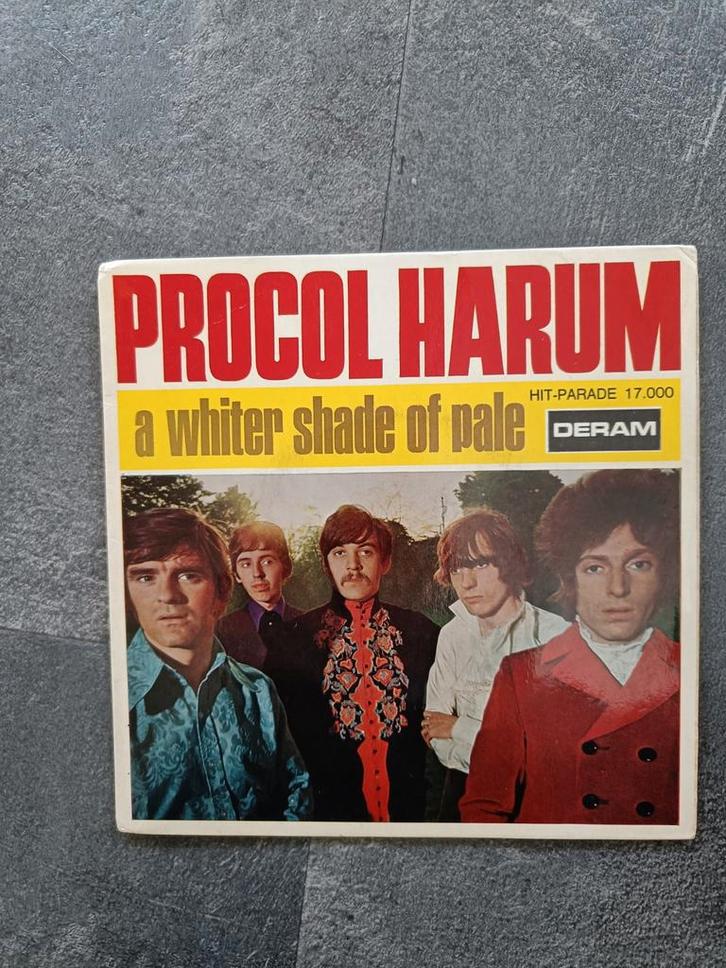 Procol Harum - A Whiter Shade of Pale 7" Single, Cd's en Dvd's, Cd's | Pop, Gebruikt, 1960 tot 1980, Ophalen of Verzenden