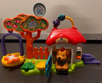 Tip voor Sint: Vtech hondenhok met schommel en hond beschikbaar voor biedingen