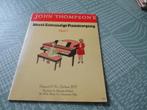 John Thompson Meest eenv. Pianleergang, Deel 3, Muziek en Instrumenten, Bladmuziek, Klassiek, Les of Cursus, Ophalen of Verzenden