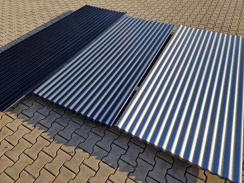 Golfplaten 18/76 profiel glans Zwart Antraciet en Grijs 9007, Doe-het-zelf en Verbouw, Dakpannen en Dakbedekking, Nieuw, Golfplaat