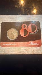 Coincard 80 jaar afscheid van de 2,5 cent, Postzegels en Munten, Munten | Nederland, Ophalen of Verzenden, Koningin Juliana, Euro's