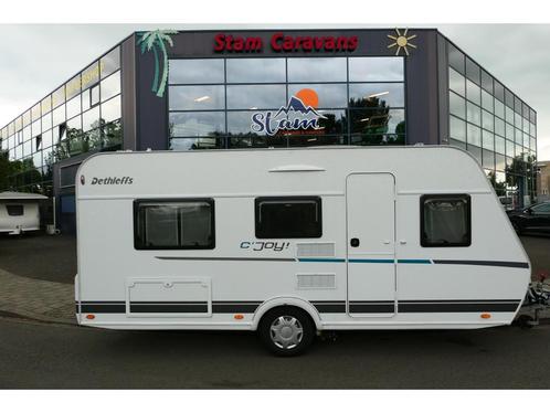 Dethleffs C'Joy 460 LE enk. bedden en mover, Caravans en Kamperen, Caravans, tot en met 4, 750 - 1000 kg, Standaardzit, Dethleffs