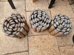 3 rollen houten borderrand 20 cm, Tuin en Terras, Bielzen en Borders, Ophalen, Nieuw, Border, Minder dan 25 cm
