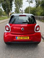 Smart ForFour 1.0 52KW AUT 2018 Rood, Lederen bekleding, 4 stoelen, 905 kg, 24 km/l