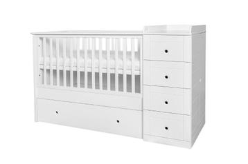 Paso doble combi Ledikant commode en kastje in 1 ( 3 in 1)  beschikbaar voor biedingen