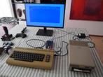 Commodore C64 met diskdrive 1541 en accessoires, Verzenden, Commodore