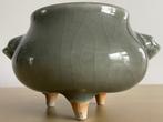 Antiek Chinese LONGQUAN celadon tripod wierookbrander, Antiek en Kunst, Ophalen of Verzenden