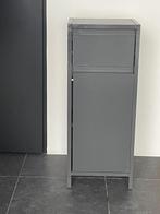 Badkamer kast of bijzet kast antraciet, Huis en Inrichting, Kasten | Ladekasten, Ophalen, Minder dan 50 cm, 1 of 2 laden, Zo goed als nieuw