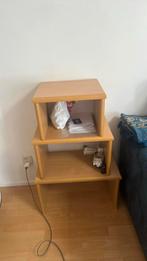 Tafel, Huis en Inrichting, Slaapkamer | Nachtkastjes, Ophalen of Verzenden, Zo goed als nieuw, Hout