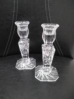Kristal Kaars Kandelaars., Antiek en Kunst, Antiek | Glas en Kristal, Ophalen