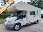 Ruime Chausson Flash 03 met schotel tv en omvormer, Caravans en Kamperen, Niet ingevuld, Ringverwarming, Airbags, Treinzit